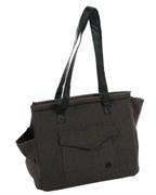 FLAMINGO BORSA TRASPORTINO MARRONE CM 45X23X33