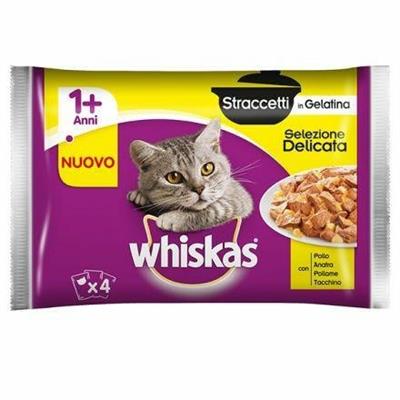 WHISKAS PURE DELIGHT DELICATO 4 X GR 85