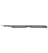 TX PREMIUM GUINZAGLIO ADDESTRAMENTO DOPPIO,XS-S:2m/15mm,GRIGIO