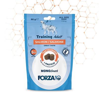 FORZA 10 DOG SNACK TRAINING SALMONE GR 80