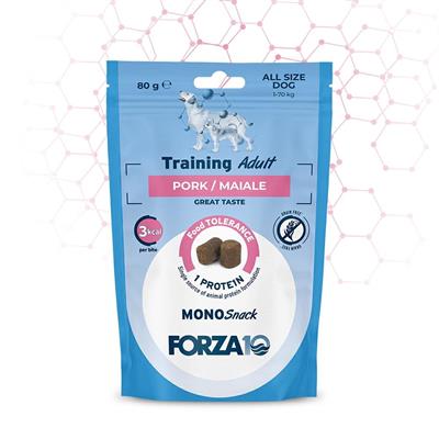FORZA 10 DOG SNACK TRAINING MAIALE GR 80