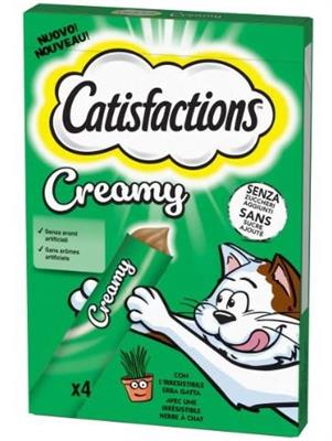 CATISFACTIONS CREAMY ERBA GATTA 4 X 10 GR
