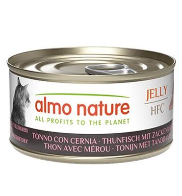ALMO HFC CAT JELLY TONNO CON CERNIA GR 70