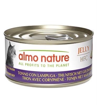 ALMO HFC CAT JELLY TONNO CON LAMPUGA GR 70