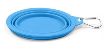 REC CIOTOLA PIEGHEVOLE CON MOSCHETTONE AZZURRO ML 650