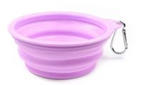 REC CIOTOLA PIEGHEVOLE CON MOSCHETTONE LILLA ML 650
