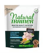 TRAINER NATURAL SELECTED QUALITY MINI PESCE BIANCO GR 600