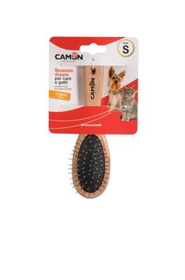 CAMON SPAZZOLA DOPPIA LEGNO SMALL