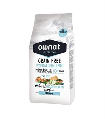 OWNAT DOG GRAIN FREE HYPO SALMONE KG 3