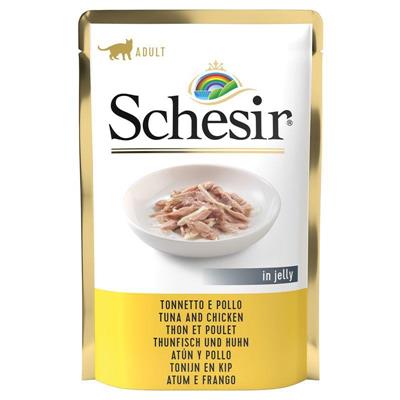 SCHESIR CAT BUSTE TONNETTO/POLLO 12 X GR 85 NEW