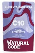 NATURAL CODE C10 BUSTE TONNO/PROSCIUTTO 12 X GR 70