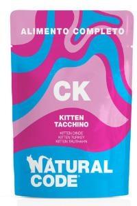 NATURAL CODE CK BUSTE KITTEN TACCHINO 12 X GR 70