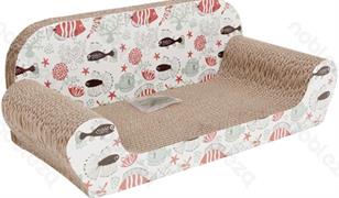 NOBLEZA TIRAGRAFFI IN CARTONE STAMPA PESCI CM 54X26X20