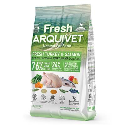 ARQUIVET FRESH PUPPY JUNIOR TACCHINO E SALMONE KG 10