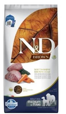 ND DOG BROWN MEDIUM/MAXI AGNELLO KG 2