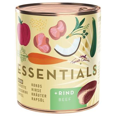 TERRA CANIS ESSENTIAL 8 POLLO E MANZO GR 385