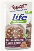 LIFECAT BUSTE 30 X GR 55 TRANCETTI POLLO/FEGATINI