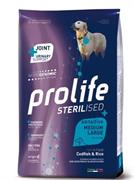 PROLIFE DOG STERILIZED SENSITIVE MEDIUM/LARGE MERLUZZO/RISO KG 10