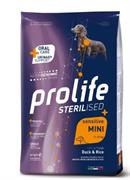 PROLIFE DOG STERILIZED SENSITIVE MINI ANATRA/RISO KG 7