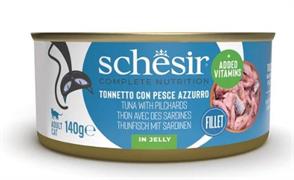 SCHESIR CAT TONNO/PESCE AZZURRO GR 140