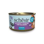 SCHESIR CAT FILETTI DI SGOMBRO E SARDINE CON CALAMARI GR 70