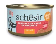 SCHESIR CAT SARDINE/ARAGOSTA PATE' GR 70