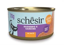 SCHESIR CAT SGOMBRO/SARDINE PATE' GR 70