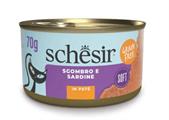 SCHESIR CAT SGOMBRO/SARDINE PATE' GR 70