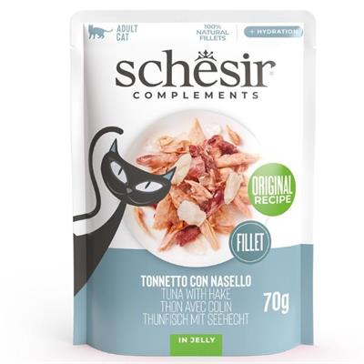 SCHESIR CAT BUSTE TONNO/NASELLO 12 X GR 70 NEW