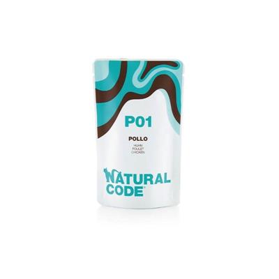 NATURAL CODE P01 CAT POLLO 24 X GR 70