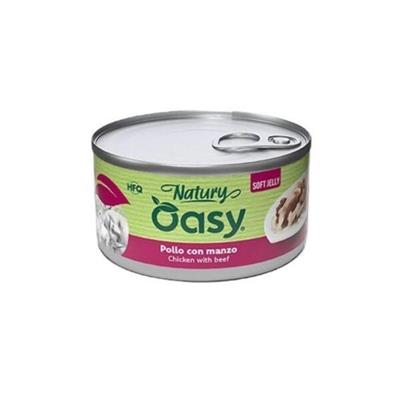 OASY CAT NATURY POLLO/MANZO GR 85