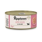 APPLAWS FILETTO DI TONNO E GAMBERETTI IN BRODO 70 GR