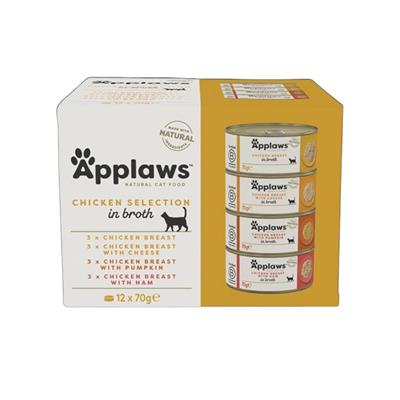 APPLAWS SELEZIONE POLLO IN BRODO 12 X GR 70