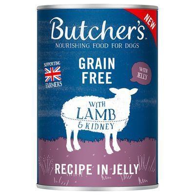 BUTCHER'S ORIGINAL DOG RICETTA CON AGNELLO JELLY GR 400