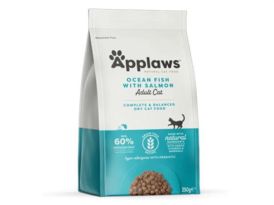 APPLAWS CAT PESCE DELL'OCEANO E SALMONE 350 GR