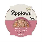 APPLAWS POT FILETTI TONNO E GAMBERI IN BRODO 10X60 GR
