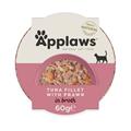 APPLAWS POT FILETTI TONNO E GAMBERI IN BRODO 10X60 GR