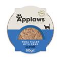 APPLAWS POT FILETTI TONNO E GRANCHIO IN BRODO 10X60 GR