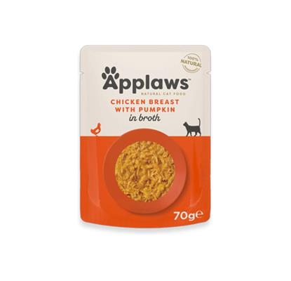 APPLAWS BUSTE POLLO ZUCCA E RISO 12X70 GR