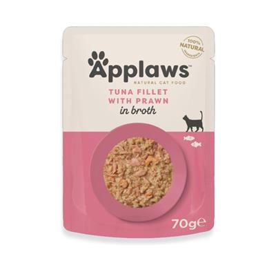APPLAWS BUSTE TONNO E GAMBERETTI IN BRODO 12X70 GR
