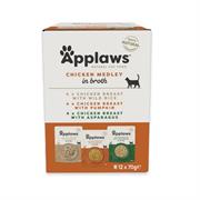 APPLAWS BUSTE MIX POLLO IN BRODO 12X70 GR