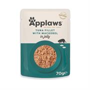 APPLAWS BUSTE FILETTI DI TONNO E SGOMBRO IN JELLY 16X70 GR