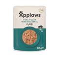 APPLAWS BUSTE FILETTI DI TONNO E SGOMBRO IN JELLY 16X70 GR