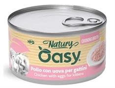 OASY CAT NATURY BRODO GATTINI POLLO/UOVA GR 85