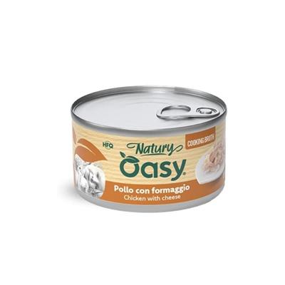 OASY CAT NATURY BRODO POLLO/FORMAGGIO GR 85