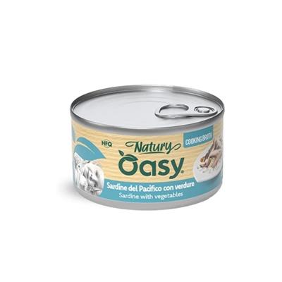 OASY CAT NATURY BRODO SARDINE/VERDURE GR 85