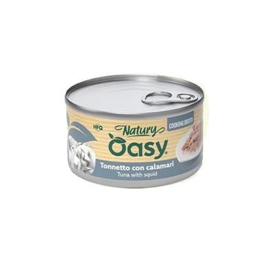 OASY CAT NATURY BRODO TONNETTO/CALAMARI GR 85