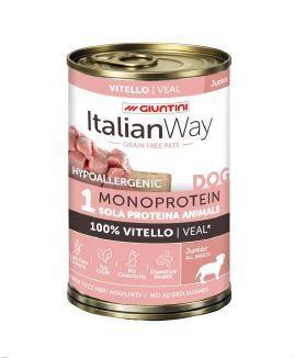 ITALIAN WAY DOG HYPO GF JUNIOR PATE' VITELLO GR 400