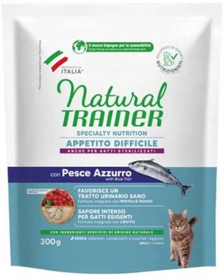 TRAINER NATURAL CAT APPETITO DIFFICILE PESCE AZZURRO GR 300