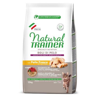 TRAINER NATURAL CAT BOLI DI PELO KG 1,5